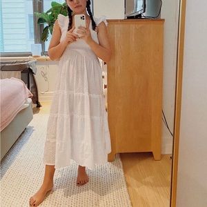 Hill House Ellie Nap Dress white xs